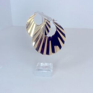 NEW…Gold hoops earrings OS (one size) from Forever21